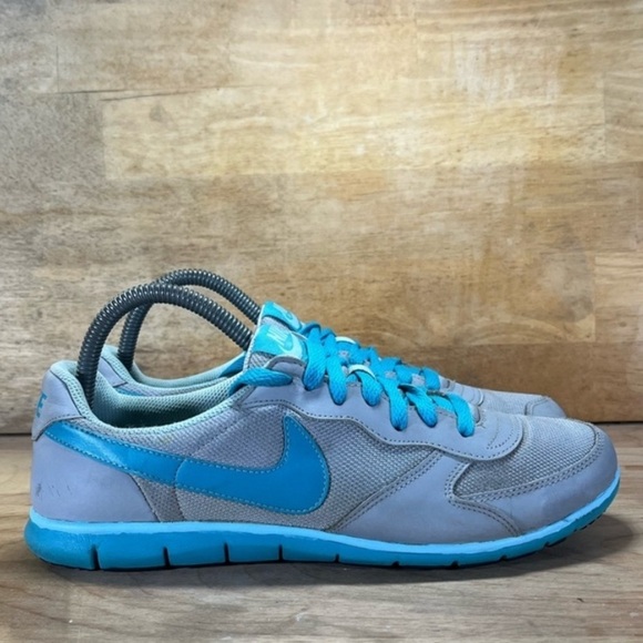 Nike Shoes - Nike Eclipse Womens Size 9 Lace Up Running Shoes Sneakers Gray Blue 324857-050